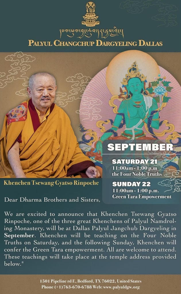 Khenchen Tsewang Gyasto Rinpoche